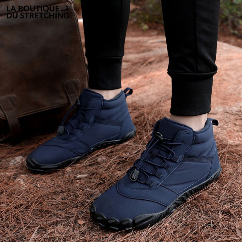 Chaussures de randonnée imperméables pieds nus pour hommes et Chaussures de randonnée imperméables pieds nus pour hommes et
