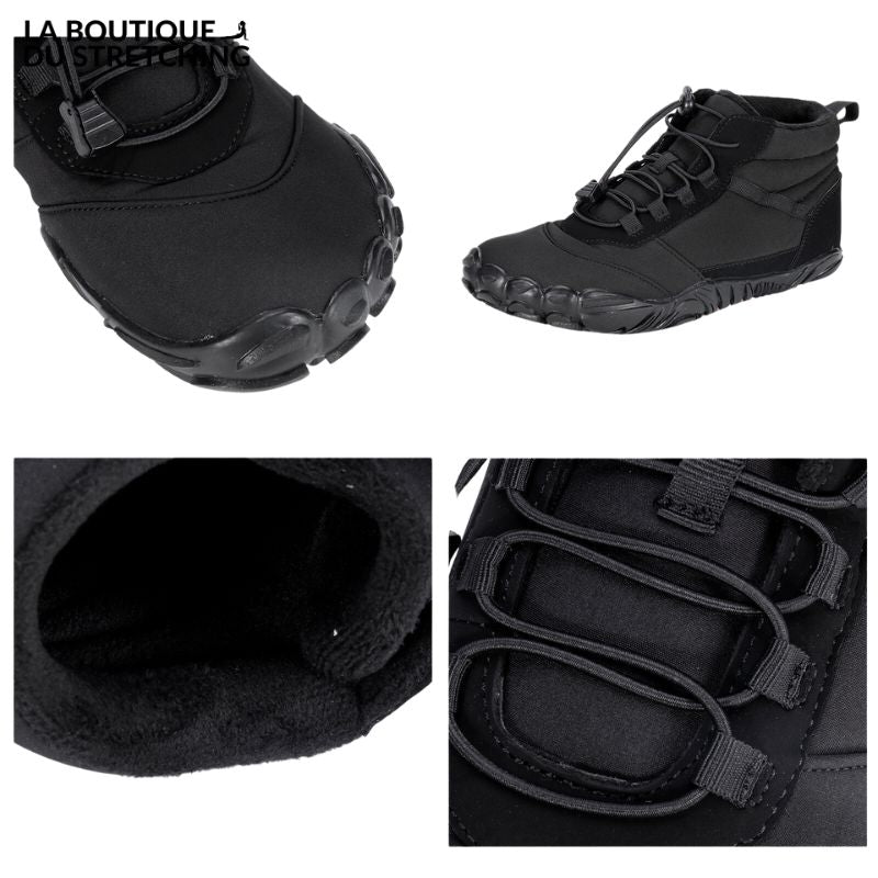 BareBoots™ - Bottes hiver sensation pieds nus universelles